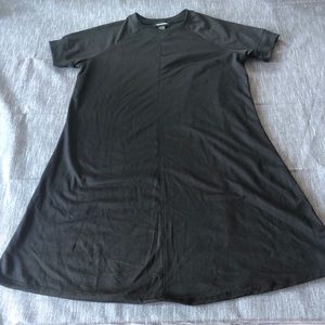 Joe boxer black short sleeve dress women’s Large